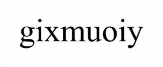 GIXMUOIY trademark